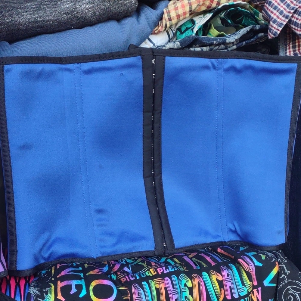 Blue Waist Trainer Corset